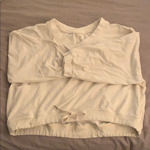 Lululemon Slouchy Draw String Sweatshirt